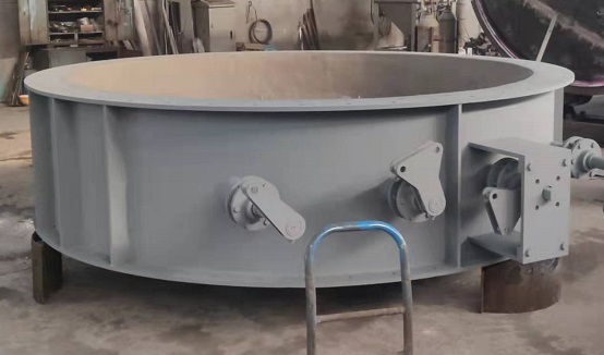 某客戶(hù)訂的零泄漏煙道擋板